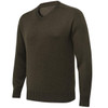 Moss/Brown Bark Beretta Kent V-Neck Tech Sweater