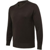 Brown Bark/Moss Beretta Kent V-Neck Tech Sweater