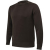 Brown Bark/Moss Beretta Mens Wilton Crew Neck Tech Sweater