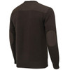 Brown Bark/Moss Beretta Mens Wilton Crew Neck Tech Sweater Rear
