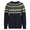 Navy Barbour Womens Chesil Knit Jumper