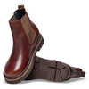 Chocolate Birkenstock Highwood Slip On Natural Leather Chelsea Boots
