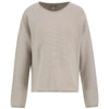 Light Sand Barbour Womens Marine Knit Jumper
