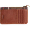 Brown/Classic Barbour Womens Laire Leather Card Holder Back