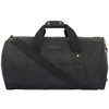 Black Barbour Explorer Wax Duffle Bag