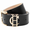 Black Holland Cooper Womens Classic Logo Belt
