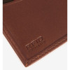 Brown/Classic Tartan Barbour Mens Colwell Leather Billfold Wallet Logo