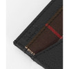 Black Barbour Mens Debossed Logo Cardholder Slots