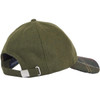 Forest Green Barbour Mens Roker Sports Caps Back