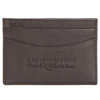 Dark Brown Barbour Amble Leather Card Holder Back