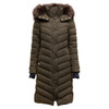 Khaki Holland Cooper Womens Chamonix Coat