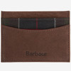 Barbour Mens Leather Valet Tray and Card Holder Gift Set