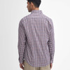 Merlot Barbour Mens Finkle Tailored Shirt Back