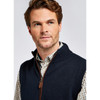 Navy Dubarry Mens Upperwood Knit Zip