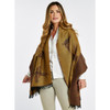 Harvest Gold Dubarry Womens Birchdale Tweed Stole Lifestyle