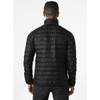 Black Helly Hansen Mens Banff Insulator Jacket On Model Back