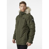 Utility Green Helly Hansen Mens Coastal 3.0 Parka On Model