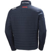 Navy Helly Hansen Mens Crew Insulator Jacket 2.0 Rear