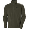 Utility Green Helly Hansen Mens Daybreaker 1/2 Zip Fleece