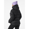 Black Helly Hansen Womens Active Puffy Jacket On Model Rear