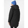 Black Helly Hansen Womens Adore Parka On Model Rear