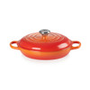 Le Creuset 26cm Cast Iron Shallow Casserole Dish Volcanic