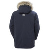 Navy Helly Hansen Mens Reine Parka Rear