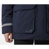 Navy Helly Hansen Mens Reine Parka Detail