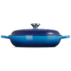 Le Creuset 30cm Cast Iron Shallow Casserole Dish Azure Blue