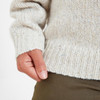 Schoffel Womens Aviemore Alpaca 1/4 Zip Model Detail