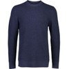 Navy Swanndri Mens Otahu River Crew Neck Merino Jumper