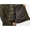 Pine Green/Dark Brown Seeland Mens Key-Point Elements Jacket Inner Detail