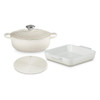 Le Creuset 3 Piece Mixed Set Meringue