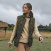 Heritage Green Joules Womens Thornley Gilet Lifestyle