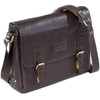 Brown Alan Paine Leather Laptop Bag