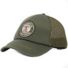 Kalamata Green Barbour Mens Fulton Trucker Cap