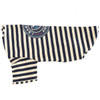 Navy/Ecru Barbour Dog Printed Logo Striped T-Shirt