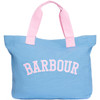 Barbour Womens Logo Holiday Tote Bag