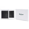 Barbour Mens Cairnwell Wallet and Cardholder Gift Set Packaged