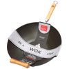 School of Wok 14"/36cm Pre-Seasoned Carbon Steel Wok Top