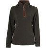 Chocolate Holland Cooper Womens Country Fleece Half Zip