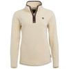 Cream Holland Cooper Womens Country Fleece Half Zip