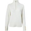 Natural Holland Cooper Womens Tori Half Zip Knitted Jumper