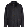 Rustic Brown Barbour Mens Halton Wax Jacket