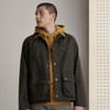 Olive Barbour Mens Utility Spey Wax Jacket Lifestyle 
