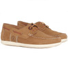 Taupe Barbour Mens Wake Boat Shoe