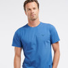 Marine Blue Barbour Mens Garment Dyed Tee