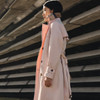 Primrose Pink/Primrose Hessian Barbour Womens Greta Showerproof Jacket Lifestyle