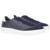 Navy Suede Barbour Mens International Felix Cupsole Trainers