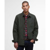 Forest Barbour Mens Washed Overshirt Front